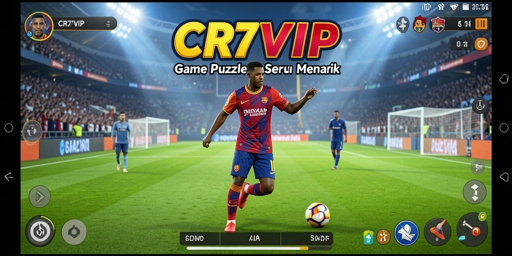 Tampilan gameplay seru dari CR7VIP dengan tantangan puzzle yang mengasah otak.